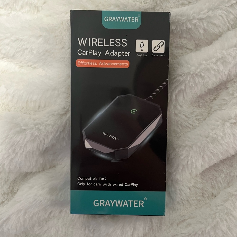 Graywater Wireless CarPlay Adapter
